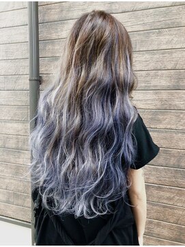 あるじゃんすー さいたま店 モーヴブルージュ#シールエクステ#フリンジウェーブ#大宮