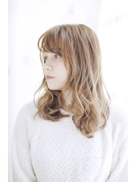 シュシュット(chouchoute) 吉祥寺3分/ウォーターフォール毛先パーマ黒髪ことりベージュ/052