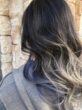 プロデュース 淵野辺店(Produce) グラデーション/インナーカラー/シルバーアッシュ