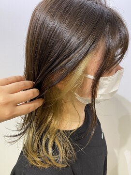 アドラーブル 松崎店(adorable) 大人かわいい☆透明感ベージュグラデーション無造作ヘア