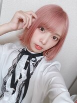 リアイス(Re:ICE) ミニウルフ/くすみブルー/流れるレイヤー/インナーハイライト