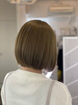 ツムグ 代官山店(TUMUGU) ワンレンボブ/ニュアンスカラー白髪ぼかしビタミンカラー