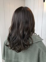 アムレヘアー(amule hair)&nbsp;【amule hair】セミロング×オリーブベージュ