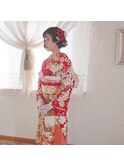 振袖着付け
