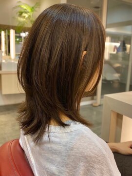 フリップビーアヴェダ(FLIP B AVEDA) 本八幡×アヴェダカラー×小顔カット×セミロング