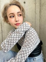 ヴォアソルヂェガーデン(Voasorte GARDEN)&nbsp;【KIKA】ホワイトブロンド×ショートヘア