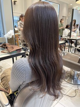 ネオリーブギンザ 銀座店(Neolive GINZA) 巻き髪ロングスタイル　透明感カラー