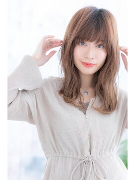ミック ヘアアンドビューティー 大山店(miq  Hair&Beauty) 外国人風ニュアンスカラー無造作プリカールc1