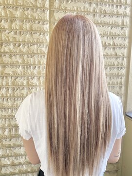 アラモア 国立(Alamoa) ブリーチ×パールミルクティー