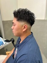 エクファフォーメン(EX-FA FOR MEN)&nbsp;ツイストオールバックスタイル