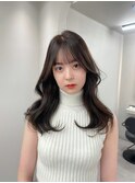 【LICCA 伊崎優李】韓国ヘア/レイヤーカット/前髪/姫カット