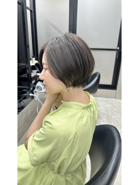 ハルキミナト ジャパン トウキョウ(HARUKI MINATO japan TOKYO) 大人丸みショート/前髪あり