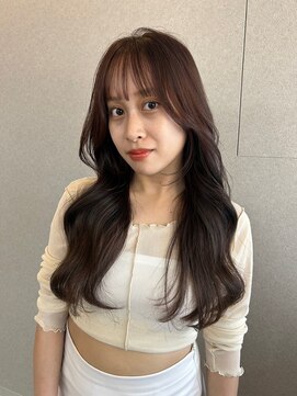 ボタン ハカタ(VOTAN hakata) 【福岡美容室/小山田】チョコレートカラー/顔まわりカット