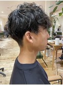 スパイラルパーマ