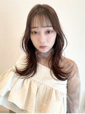 【韓国ヘア】くびれヘア/レイヤースタイル/フェイスレイヤー