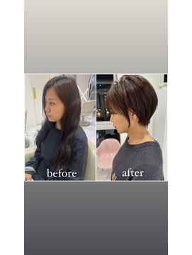 モナバイルーブル(MONA by Louvre) 【MONA】小顔ショート/バッサリショート/コンパクトショート