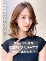 vlow表参道  タンバルモリ くびれヘア 髪質改善 韓国 長屋