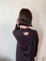ハク(haku) ミニボブ × ラベンダーブラウン
