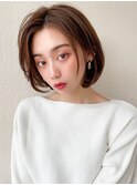 ♪大人可愛い外ハネミニボブ美髪小顔20代30代40代高田馬場