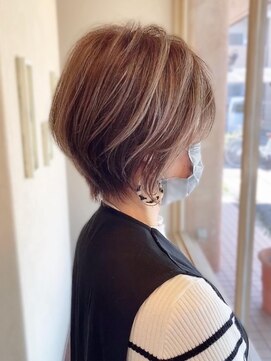 プリモ ココ 鍋島店(Primo coco.) 王道☆大人ハンサムショート