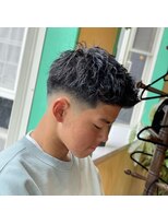 エルエー 近江八幡店(L.A)&nbsp;店長【椛島】スパイキーショート×スキンフェード