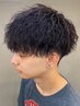 【ご新規様限定】メンズカット＋ツイストスパイラルパーマ￥10,500 ＃眉毛