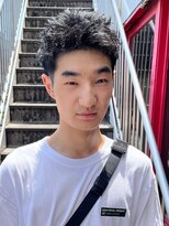 アイズ 海老名(AIZU) スパイキーショート メンズショート ベリーショート 眉毛