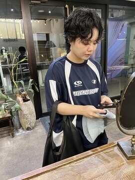 デヴェロペ(Devellope.) ショートウルフ　ショート　パーマ