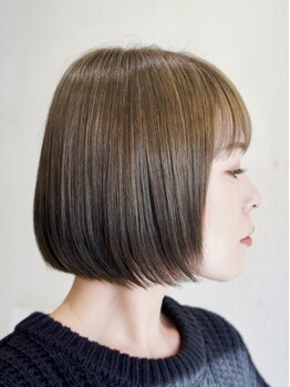 ガル(ghar)の写真/《毛先までするんとまとまるナチュラルストレート＊》髪質改善◎気になるクセを抑え、指通りなめらかに！