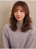 20代30代40代大人可愛いデジタルパーマナチュラル巻き髪風
