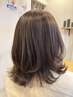 カット+白髪ぼかしハイライト+トリートメント ￥13970