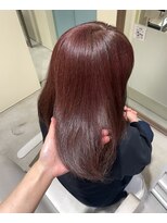 ブランシェ 高蔵寺店(BRANCHE) やわらかいピンクブラウンカラー【白髪の方にもおすすめです】