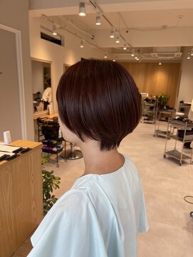 トリート 津田沼店(TREAT) 大人ショート×暖色ブラウン