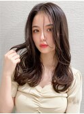 【NEW OPEN】小顔前髪あり後れ毛サイドバングメルティカラー