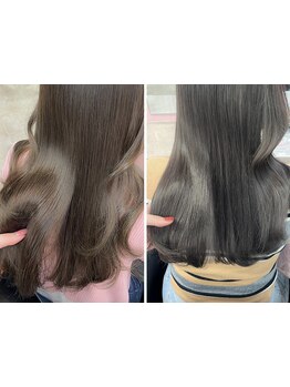 【MATTY独自の超美髪 酸性ストレート】リピート率90％以上！ダメージを最小限に抑えた仕上がりに感動♪