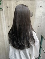 ニコフクオカヘアーメイク(NIKO Fukuoka Hair Make)&nbsp;福岡天神/20代30代/レイヤーカット/前髪カット/オリーブ/顔周り