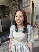 カウチ(Kauti)&nbsp;ナチュラルブラウン×パーマ風ミックス巻き