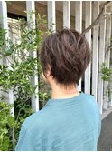 簡単スタイリング!さっぱりショート!