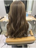 ’ワンホン系×くすみベージュカラー’