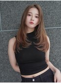 ローレイヤーカット×ハッシュカット×トレンド韓国風ヘア♪川又