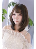 【kumu】ミディアムレイヤー/顔周りカット/栄/名古屋