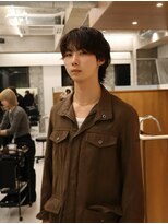 メラク(Merak) メンズ/メンズカット/センターパート/マッシュ/ニュアンスカット