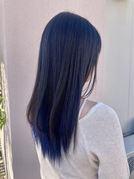 スタイリー(STYLEE) エンドカラー×ブルー