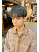 コポル(Copol)&nbsp;メンズハイトーンショート×ミルクティーベージュ