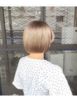 グリット ヘアープラス(grit.HAIR|+)&nbsp;【grit.】ボブ × アッシュベージュ