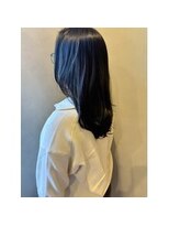 オレロ 国立(olelo)&nbsp;暗めカラー/グランマッシュ/デザインカラー/フェザーパーマ/国立