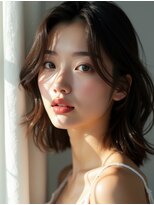 モードケイズ 調布店(MODE K's)&nbsp;レイヤーカット_韓国顔周り前髪カット調布ケアブリーチ