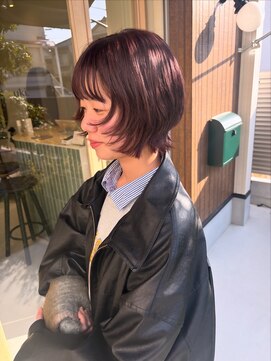 ウキ(uki.) ウルフボブ