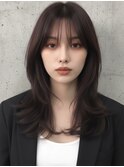 ハンサムショートタッセルボブパーマレイヤーボブハイライト
