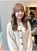 1ブリーチではじめてのミルクティーベージュ